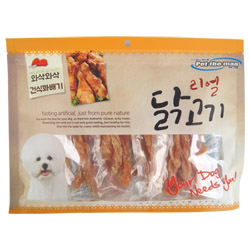[할인]리얼 닭고기 - 와삭와삭 건식꽈배기 300g