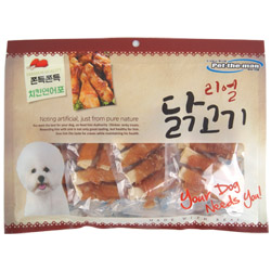 [할인]리얼 닭고기 - 쫀득쫀득 치킨연어포 300g