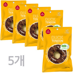 피니키 오래씹는 오리힘줄 [오리 링 1P] x 5개묶음