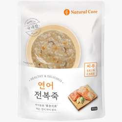 네츄럴코어 - 연어 전복 죽(피부) 50g