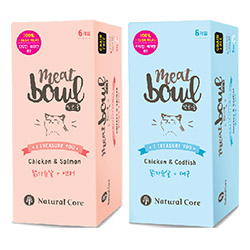 네츄럴코어 - 캣 밋보울 2종세트 (360g) 