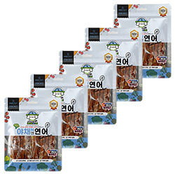 야채앤 - 연어 슬라이스 160g x 5개 묶음셋트