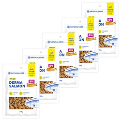 네츄럴코어 - 더마 살몬 황태 100g x 5개 묶음셋트