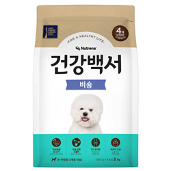 뉴트리나 - 건강백서 비숑 2kg x 2개 묶음셋트