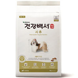 뉴트리나 - 건강백서 시츄 2kg x 2개 묶음셋트